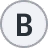 B